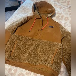 patagonia fleece pullover jacket